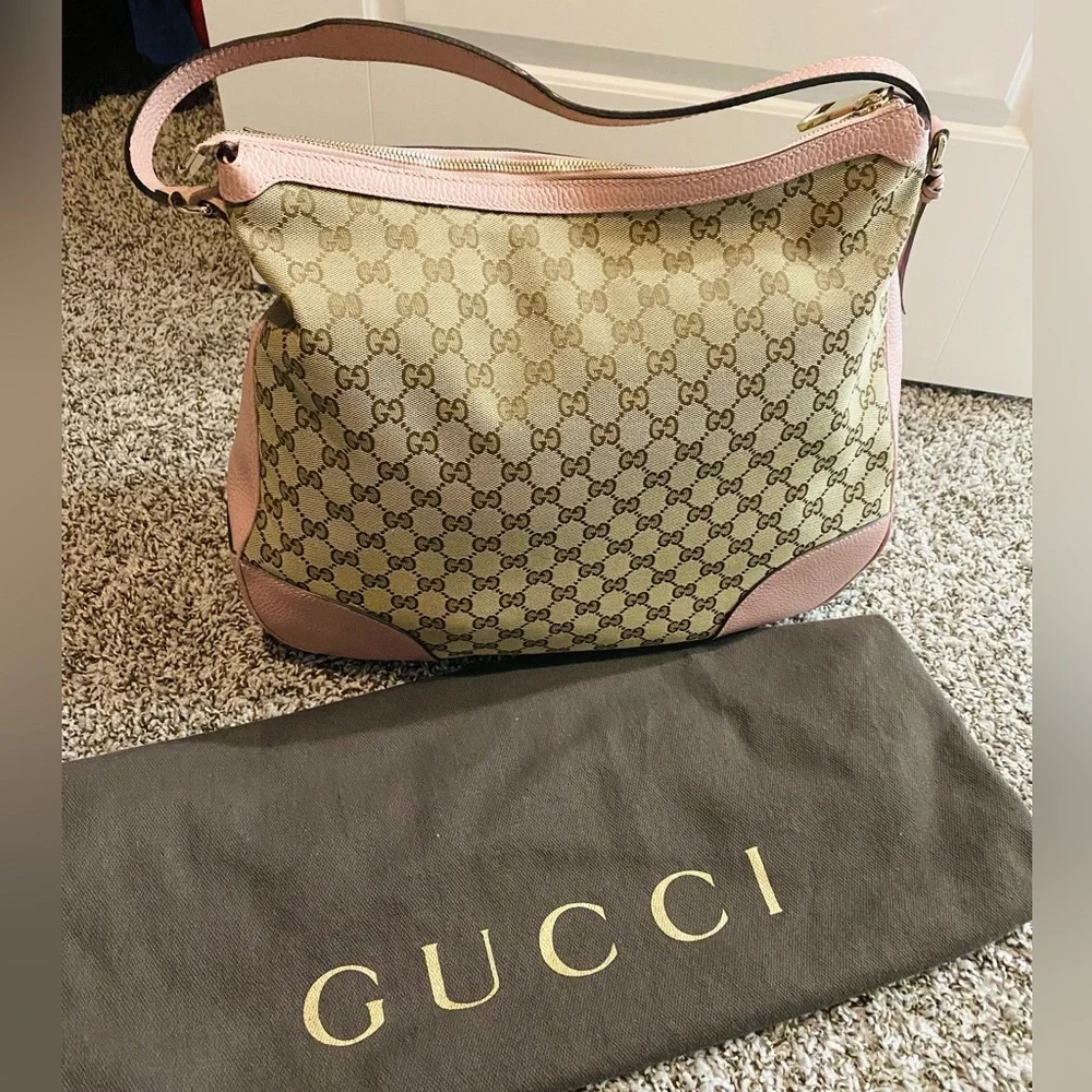 AUTHENTIC GUCCI Hobo Bree - Picture 6 of 16